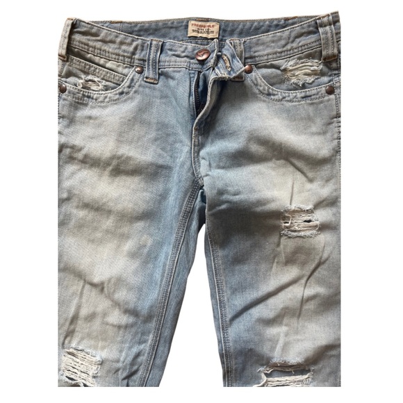 Free People Vintage Distressed Jeans - Picture 3 of 8